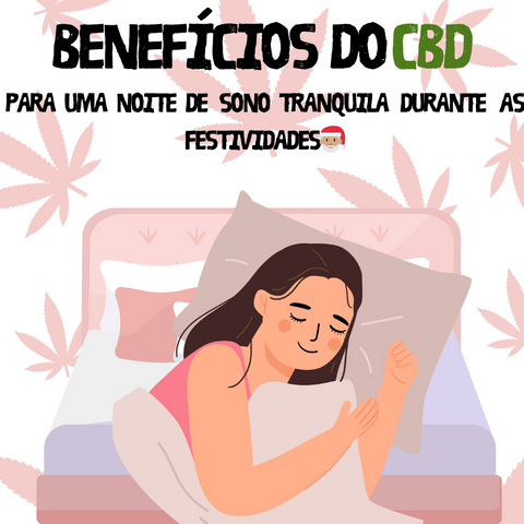 Os Benefícios do CBD para uma Noite de Sono Tranquila Durante as Festividades