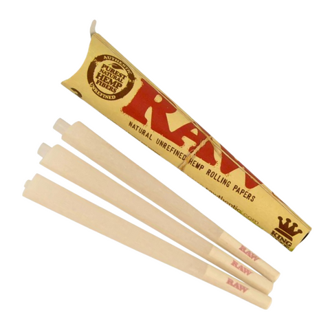 Cones Pré-enrolados Slim Raw (3pcs)