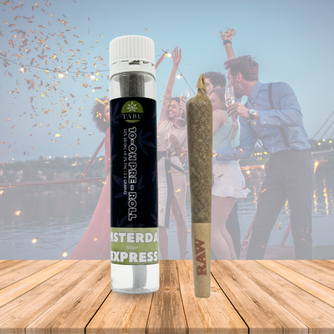 Cigarro enrolado - Pre Roll 10-OH 50%, Amsterdam Express 1.2g