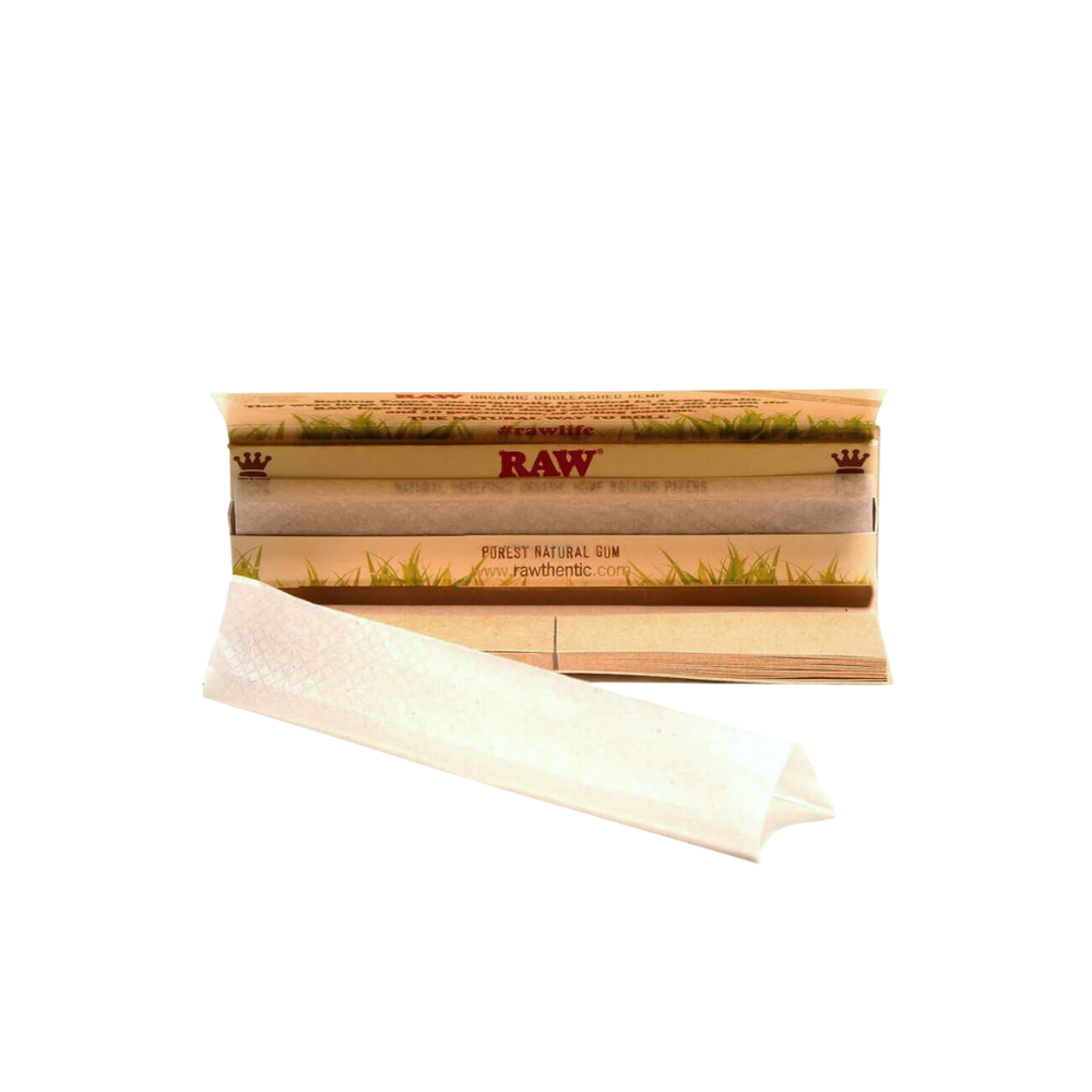 Connoisseur RAW Organic Hemp Shrouds + Filters