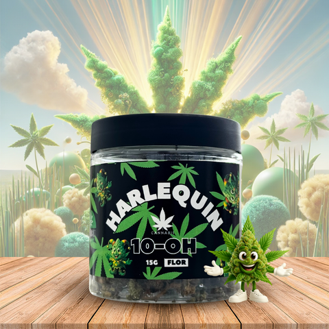 Flor de 10-OH Harlequin 50%, 15g