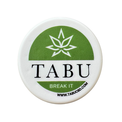 Grinder de Plástico Tabu, Branco, 3 Divisões