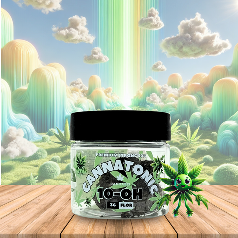 Flor de 10-OH Cannatonic Premium Strong 50%, 3g
