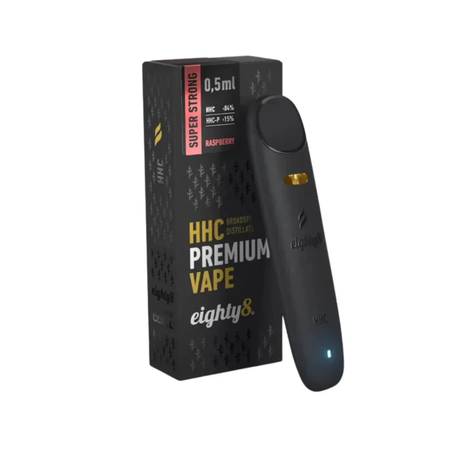 Salsa mágica para vapear, 89 % de potencia, frambuesa – Eighty8 (0,5 ml)