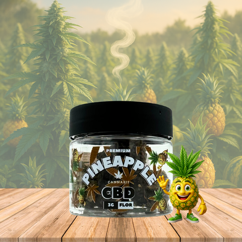 Flor de CBD Pineapple Premium, 3g