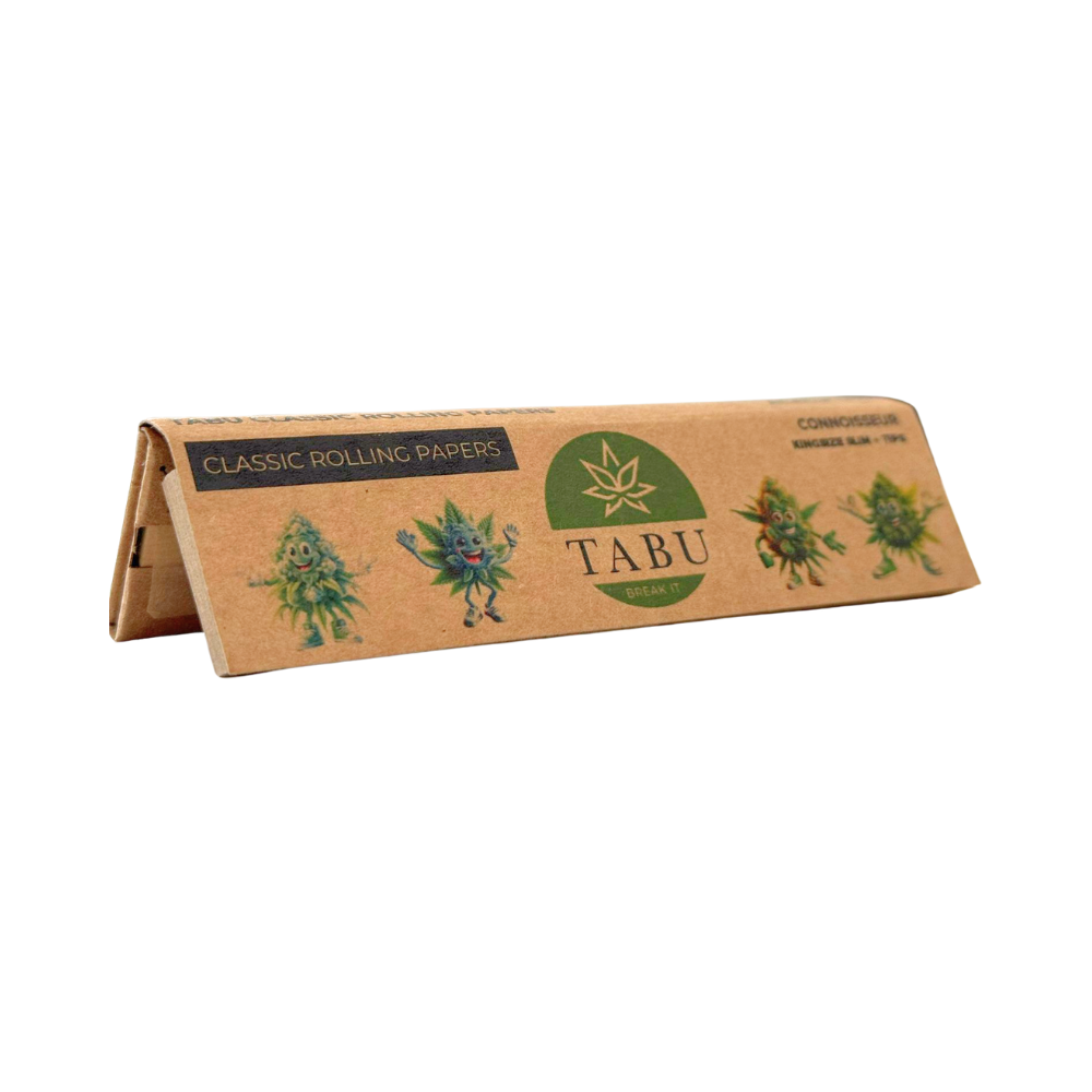 Mortalhas com Filtros Classicas TABU, Acacia Gum Orgânica