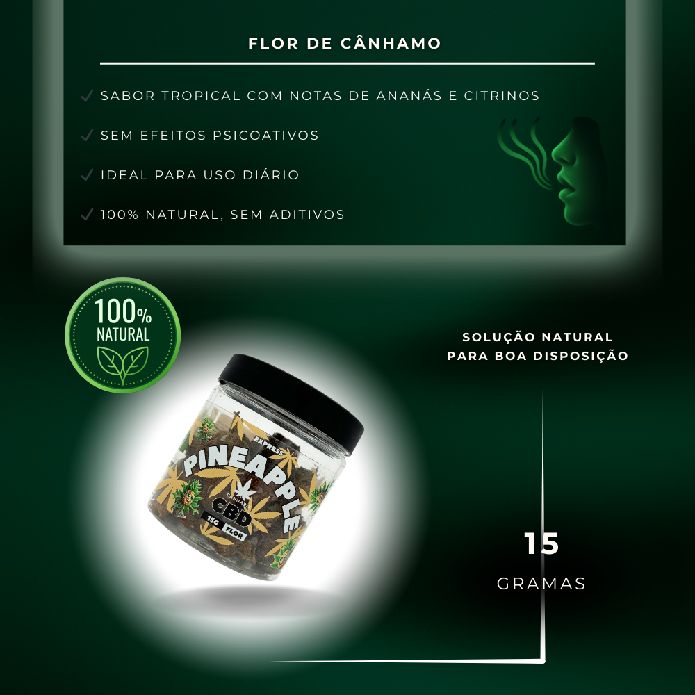 Pineapple CBD Flower 15 Grams 
