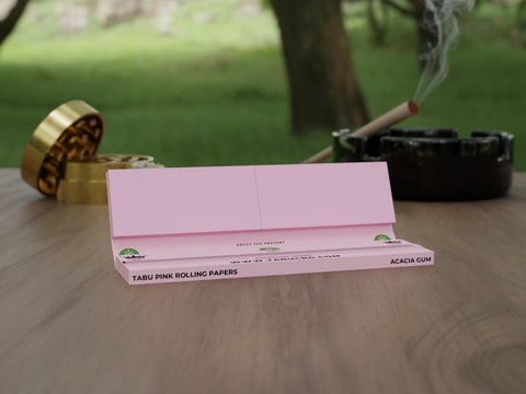 Mortalhas Cor-de-Rosa TABU, Acacia Gum Orgânica