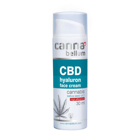 Creme de Cara Cânhamo com Ácido Hialurónico Cannabellum 30ml