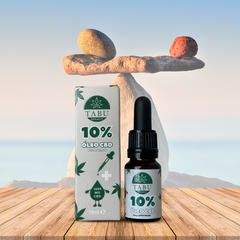 Óleo de Cânhamo 10% Full Spectrum