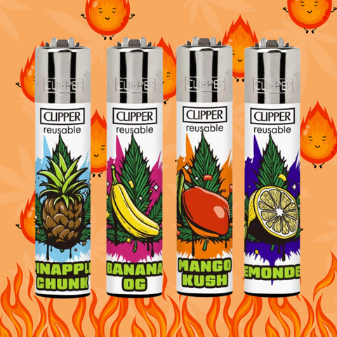 Isqueiro Clipper Fruit Strains