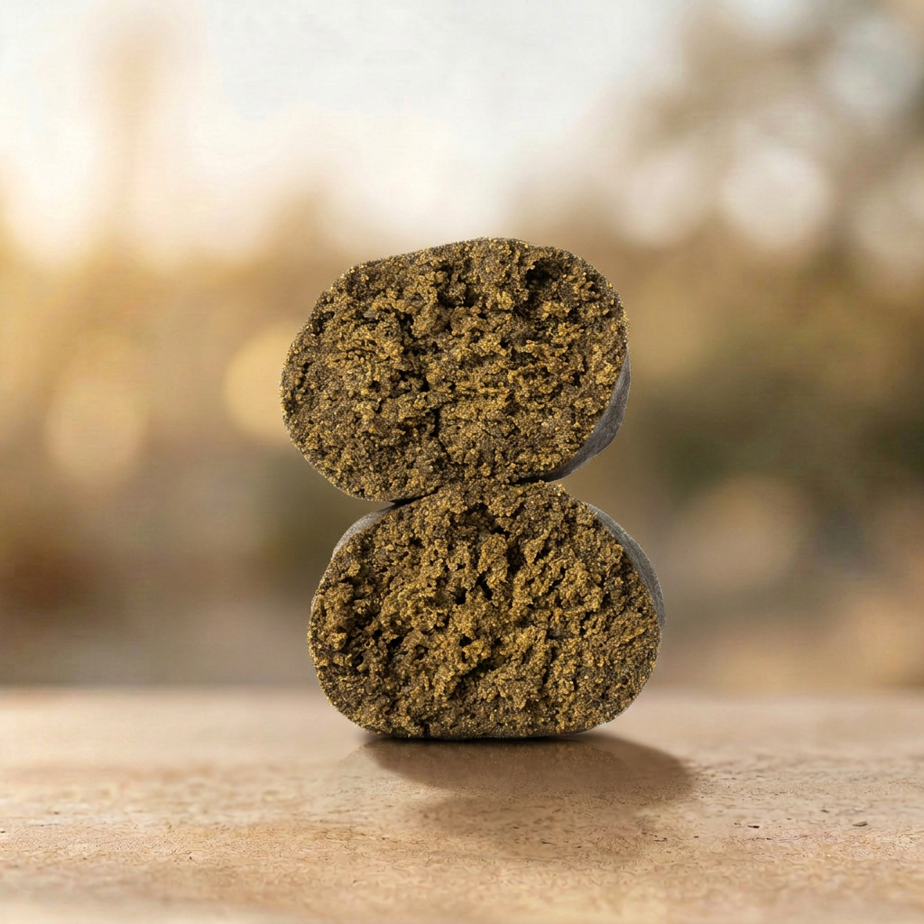 Haxixe 50 % CBD Oliveira Afegã